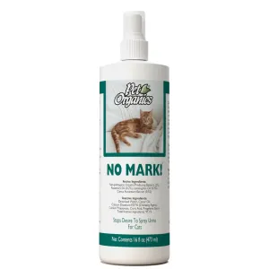 15% OFF: NaturVet Pet Organics No Mark! Stops Cats Desire to Urine Mark Spray 473ml