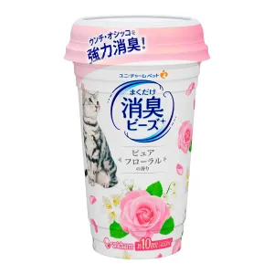 $3 OFF: Unicharm Cat Litter Deodorising Beads (Floral) 450ml