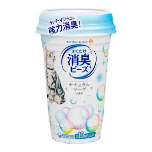 $3 OFF: Unicharm Cat Litter Deodorising Beads (Natural) 450ml