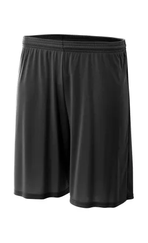 A4 Mens Moisture Wicking Performance Shorts - Black