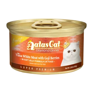 Aatas Cat Finest Diamond Dinner Tuna with Goji in Soft Jelly 80g
