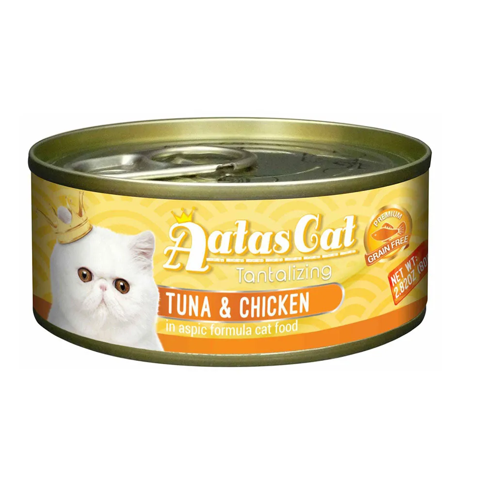 Aatas Cat Tantalizing Tuna & Chicken 80g