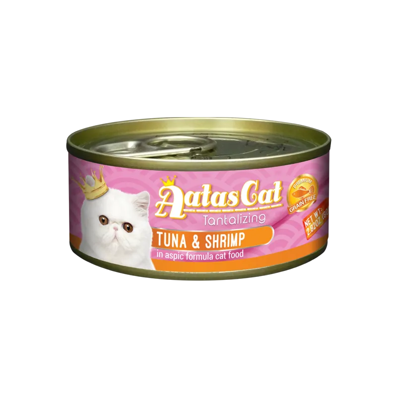 Aatas Cat Tantalizing Tuna & Shrimp 80g