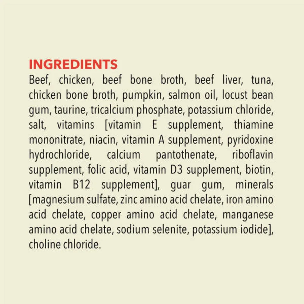 ACANA Beef, Chicken   Tuna Recipe in Bone Broth Wet Cat Food