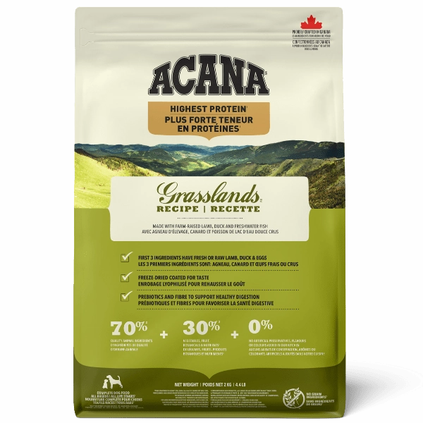 ACANA Highest Protein Grasslands Recipe Dry Dog Food