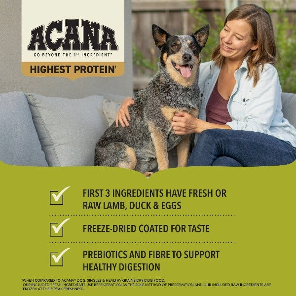 ACANA Highest Protein Grasslands Recipe Dry Dog Food