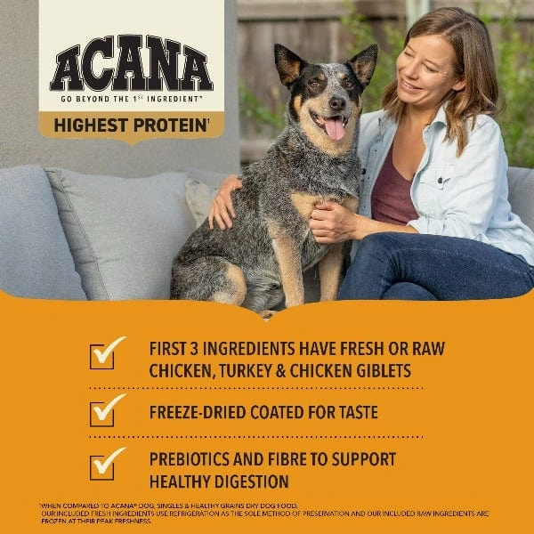 ACANA Highest Protein Wild Prairie Recipe Dry Dog Food