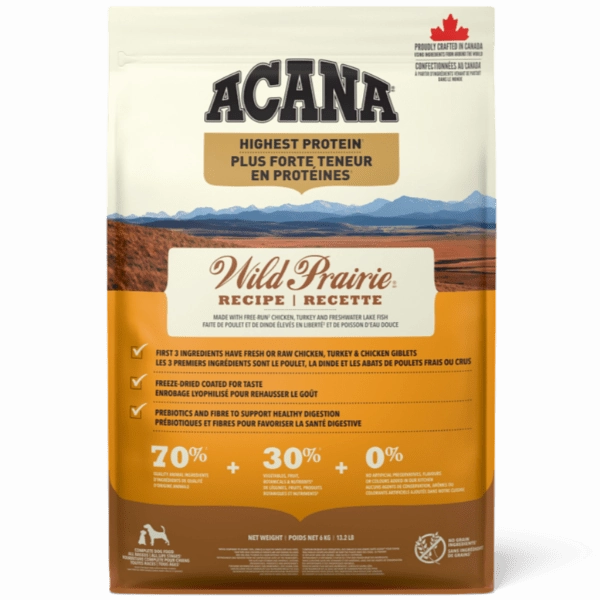 ACANA Highest Protein Wild Prairie Recipe Dry Dog Food
