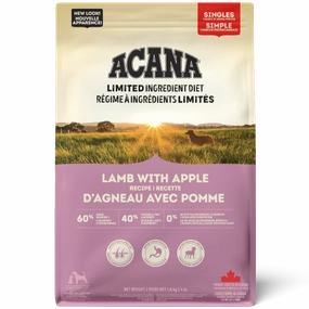 ACANA Singles Lamb with Apple Recipe Dry Dog Food