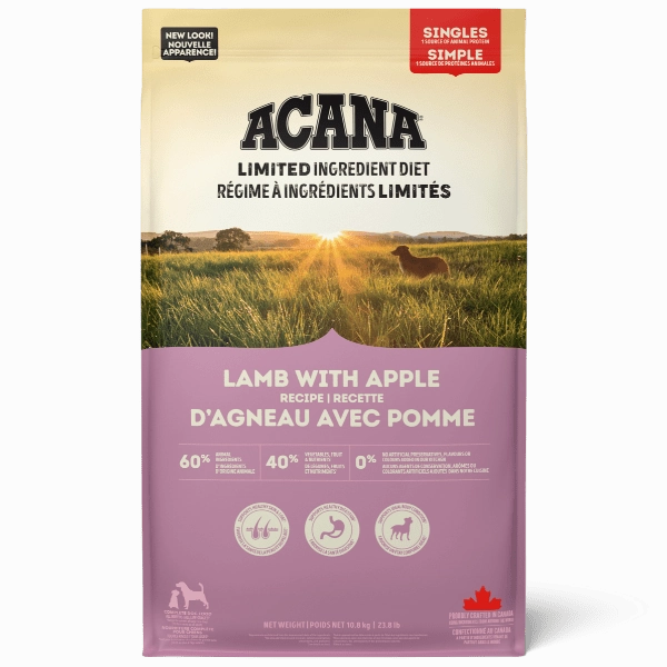 ACANA Singles Lamb with Apple Recipe Dry Dog Food