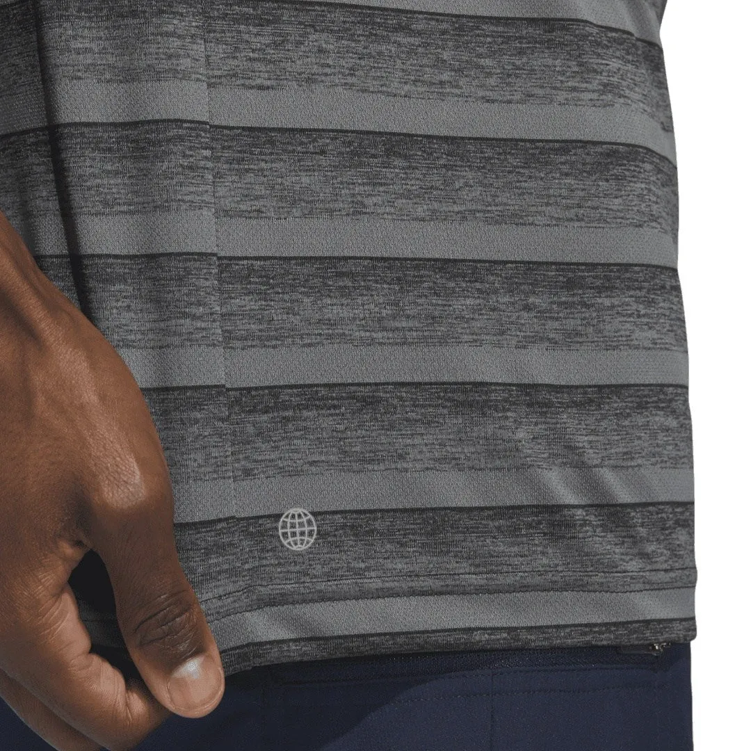 adidas 2-Colour Stripe Golf Polo Shirt HR8008
