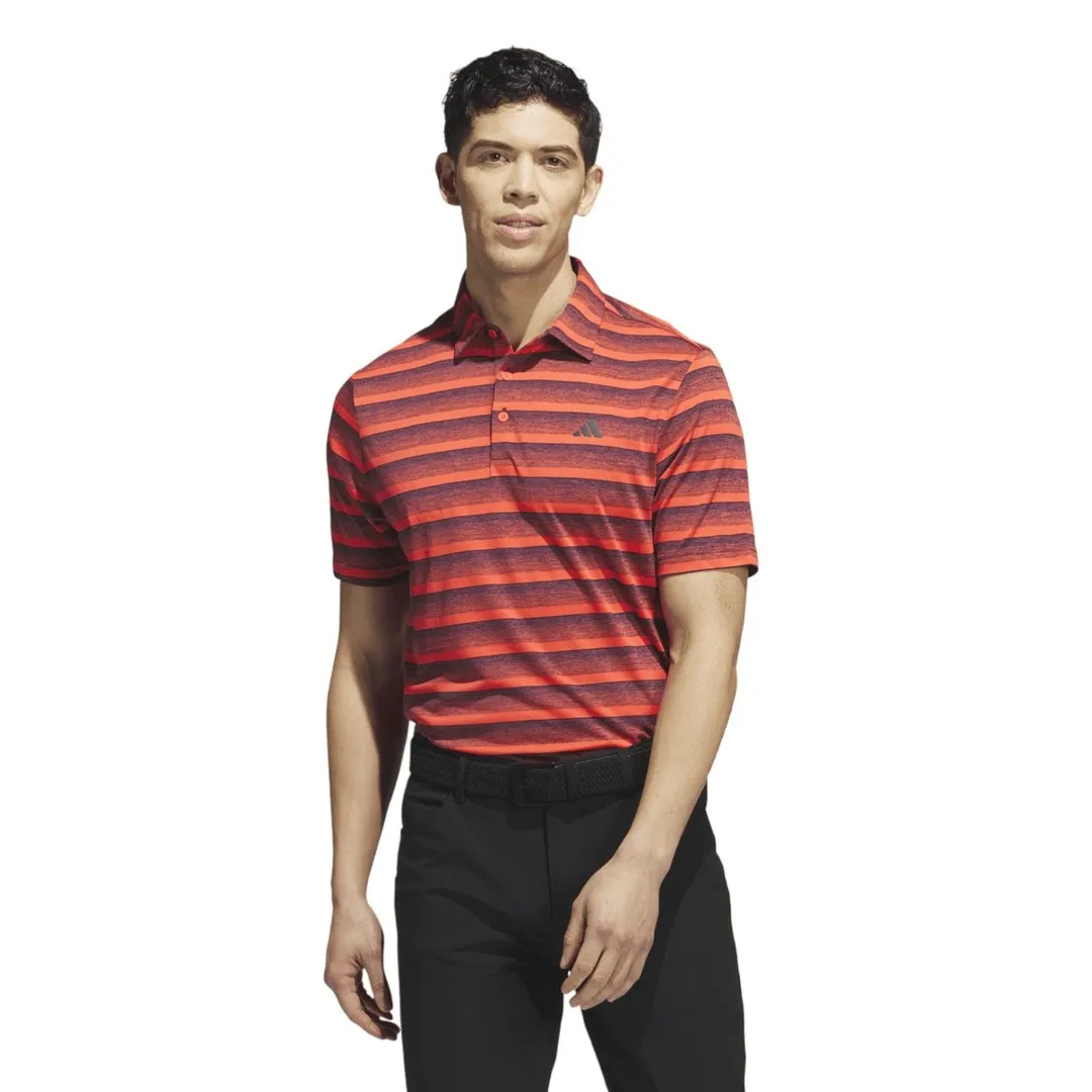 adidas 2-Colour Stripe Golf Polo Shirt IJ0175