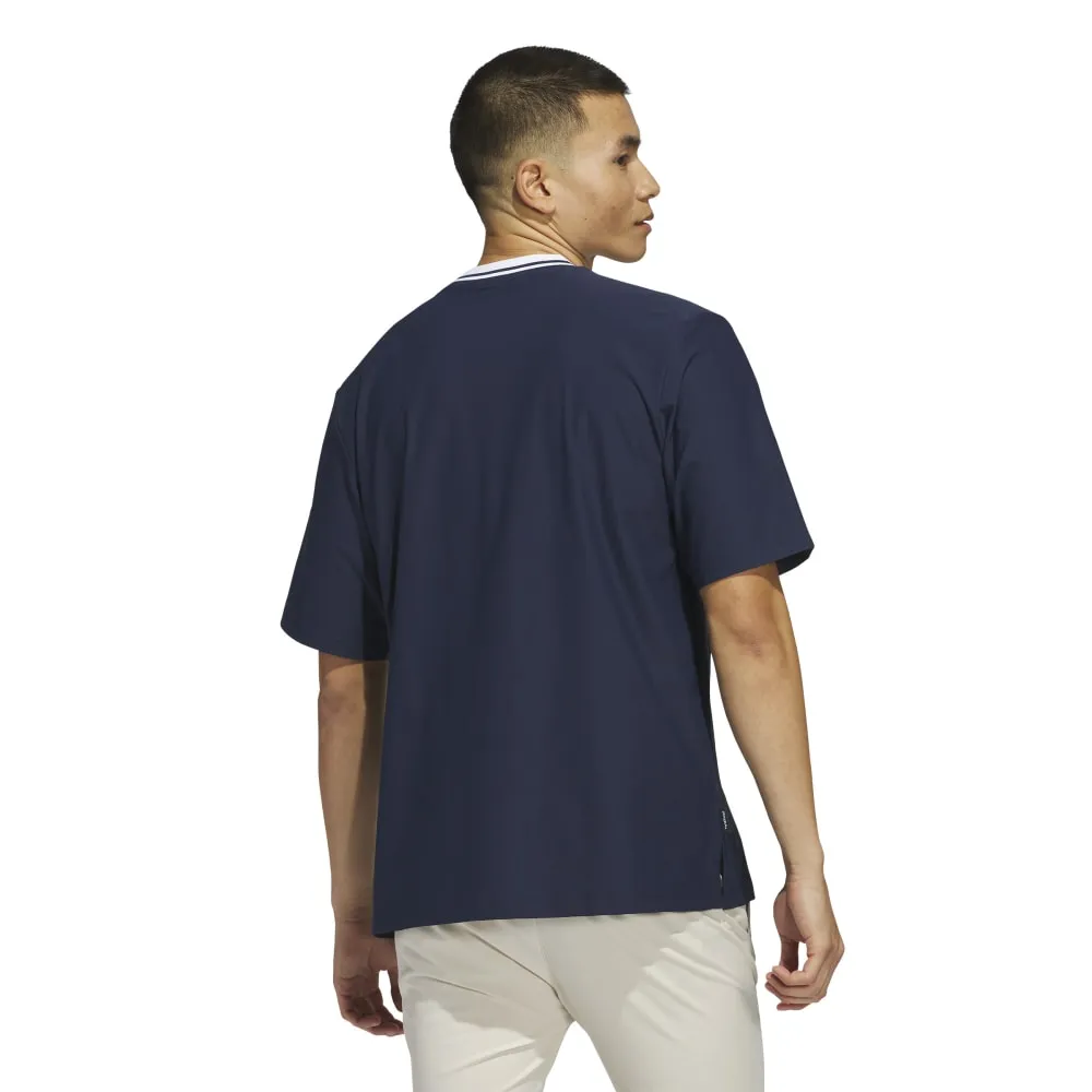 adidas Beyond Mock Golf Polo Shirt JF4870