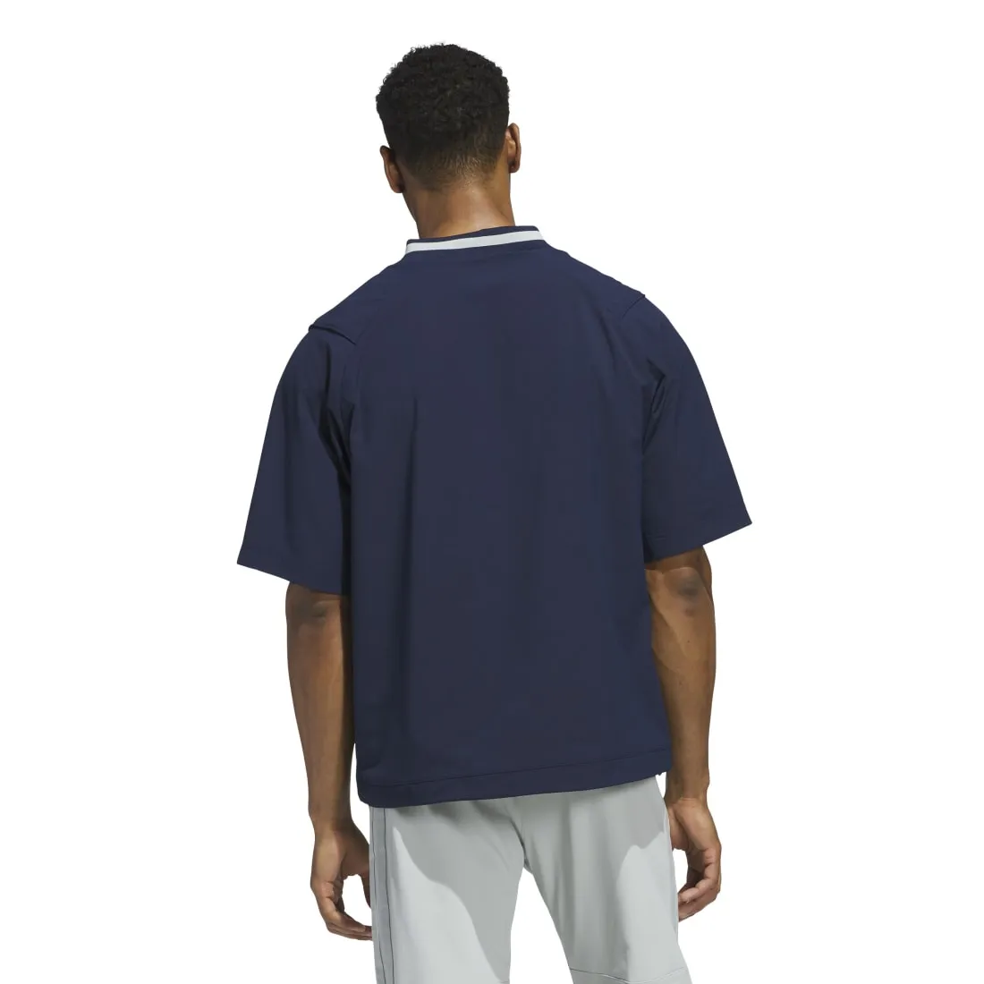 adidas Beyond Short Sleeve Golf Pullover JF4878