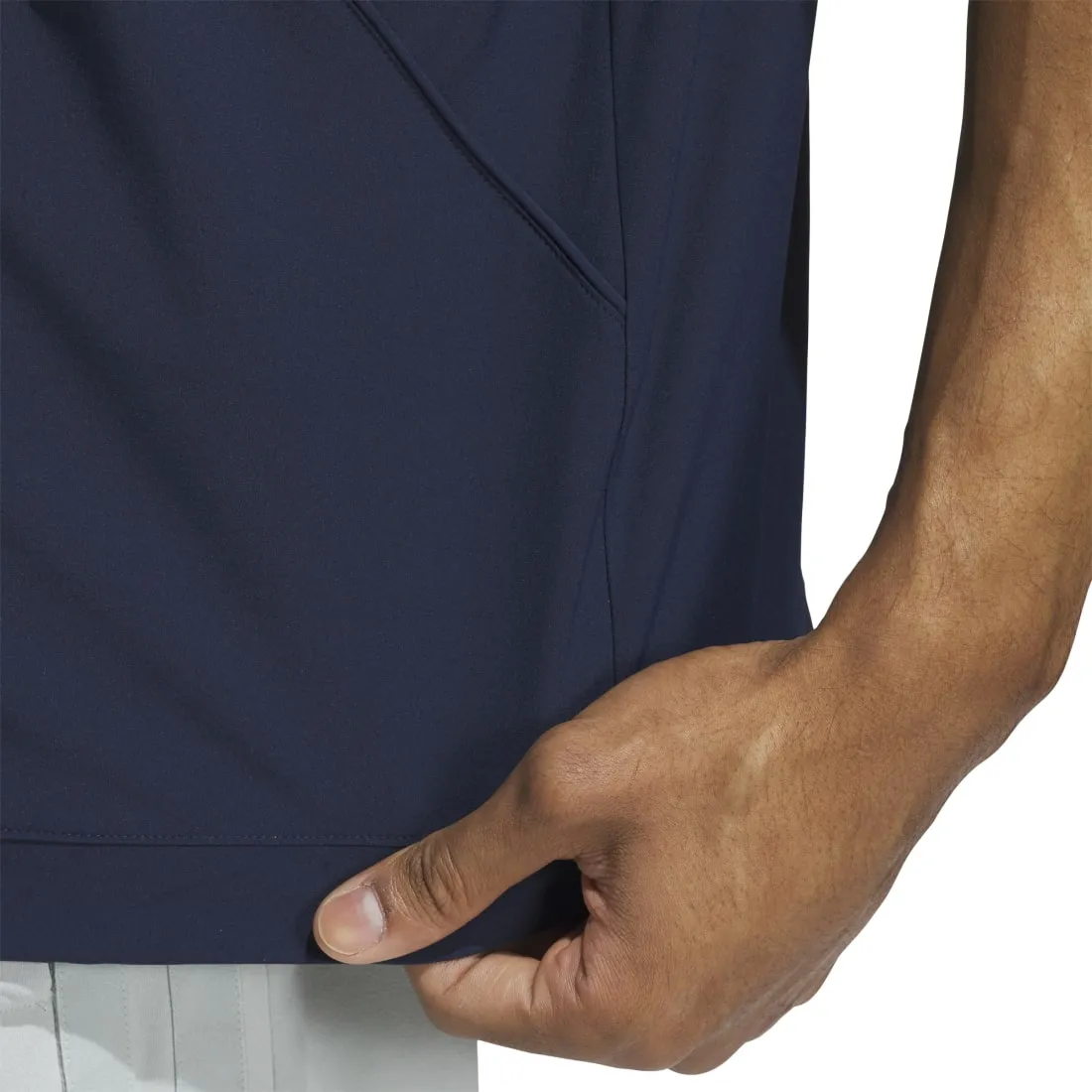 adidas Beyond Short Sleeve Golf Pullover JF4878