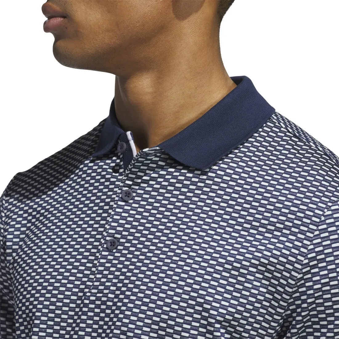 adidas Beyond Textured Golf Polo Shirt JH1344