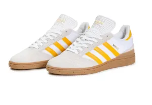 Adidas - Busenitz Pro (Crystal White/Preloved Yellow/Gum) Adidas Shoes