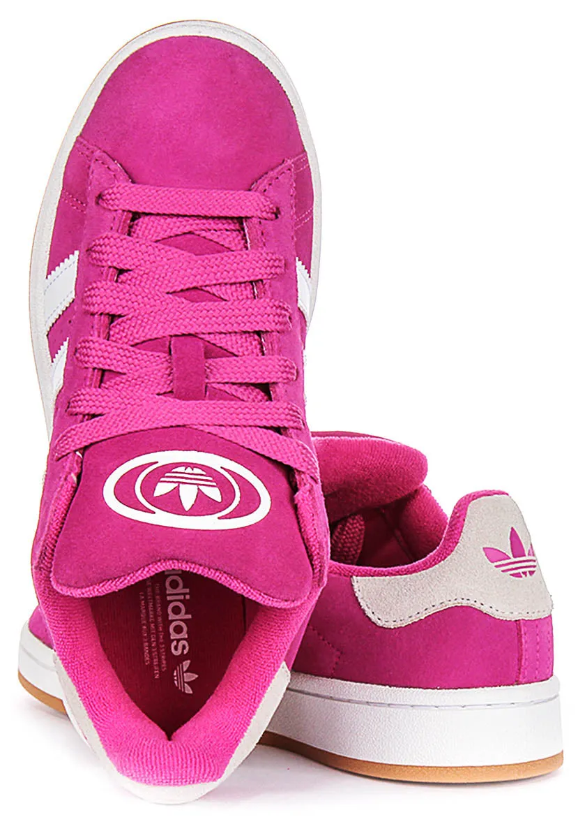 Adidas Campus 00S In Pink White For Youth Shoes Adidas