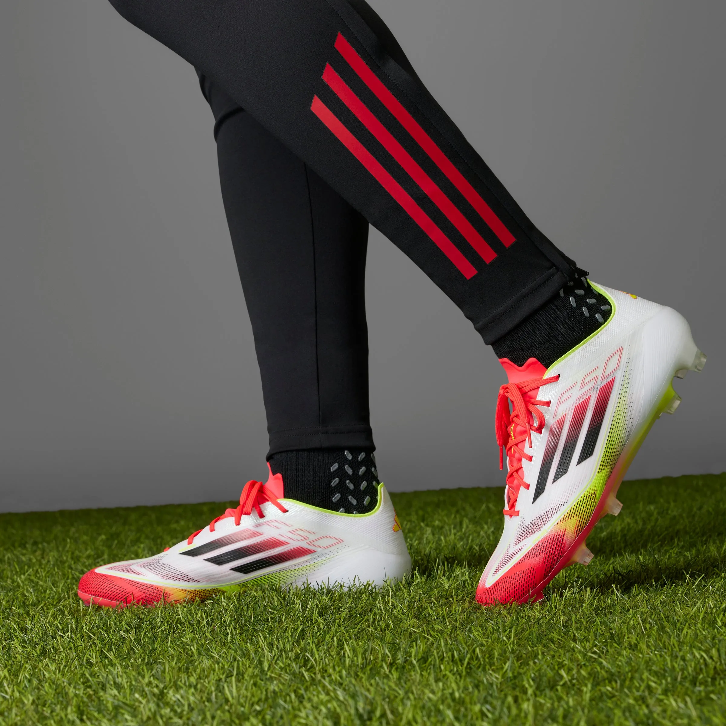 adidas F50 Elite FG Firm Ground - ftwr white/core black/solar yellow