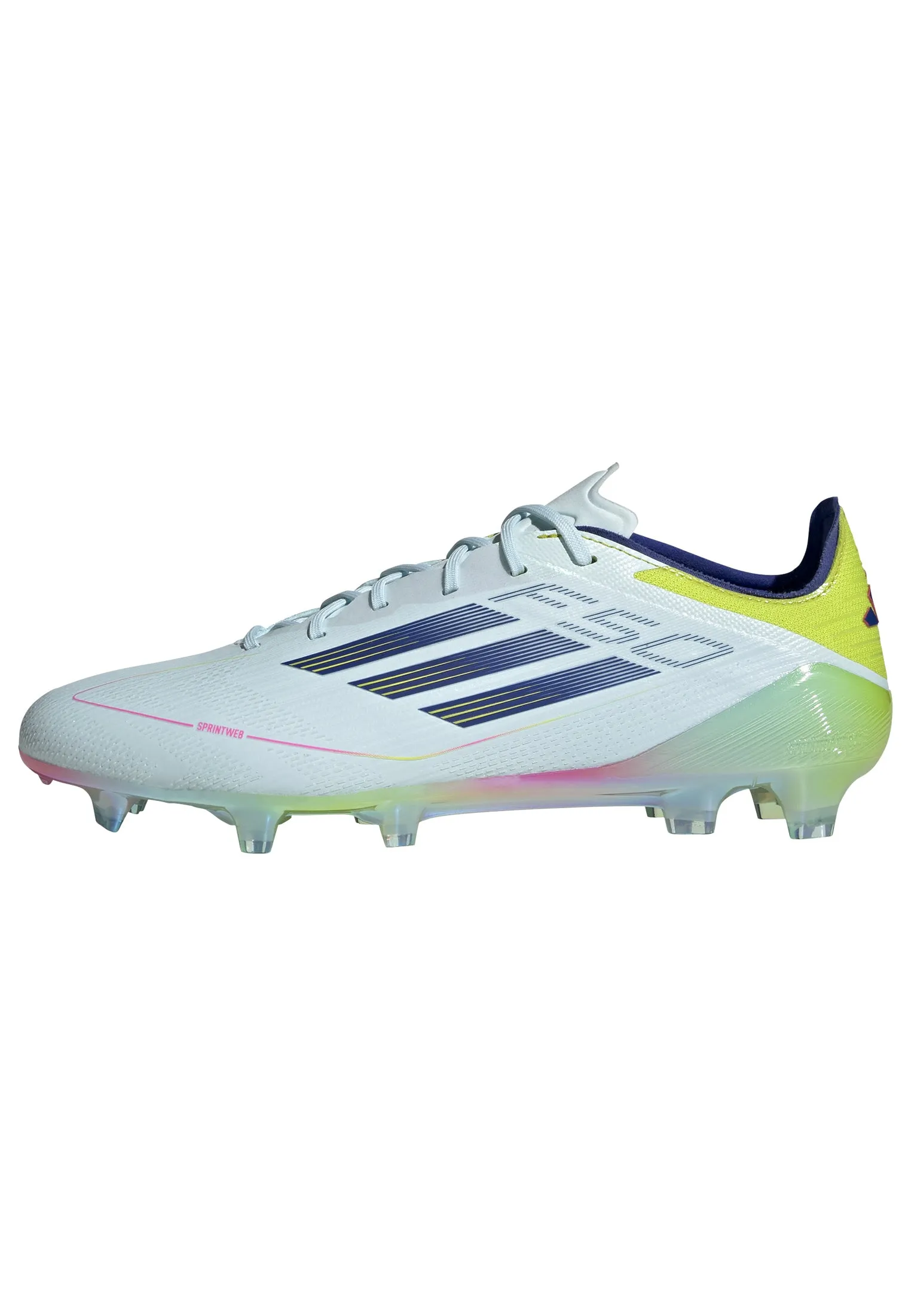 adidas F50 Elite FG Firm Ground - White/Blue/Sesoye