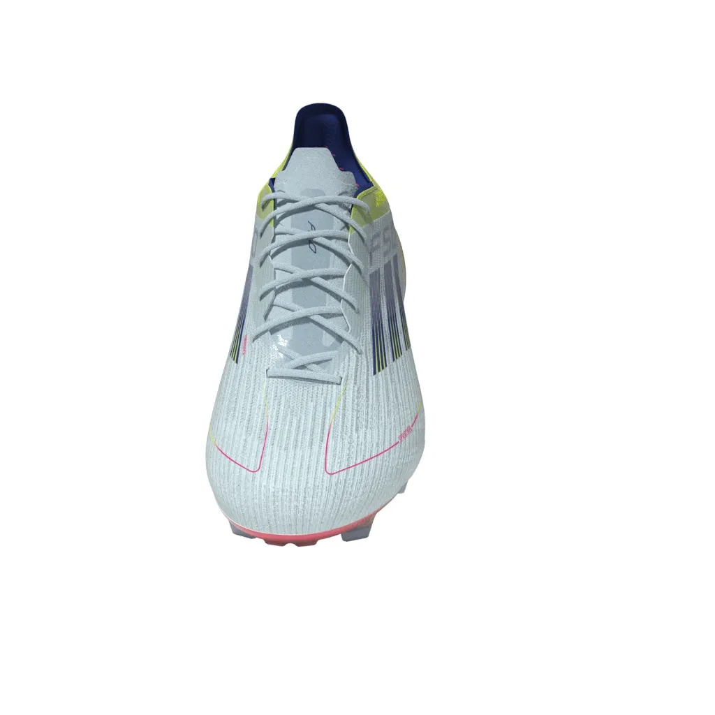 adidas F50 Elite FG Firm Ground - White/Blue/Sesoye