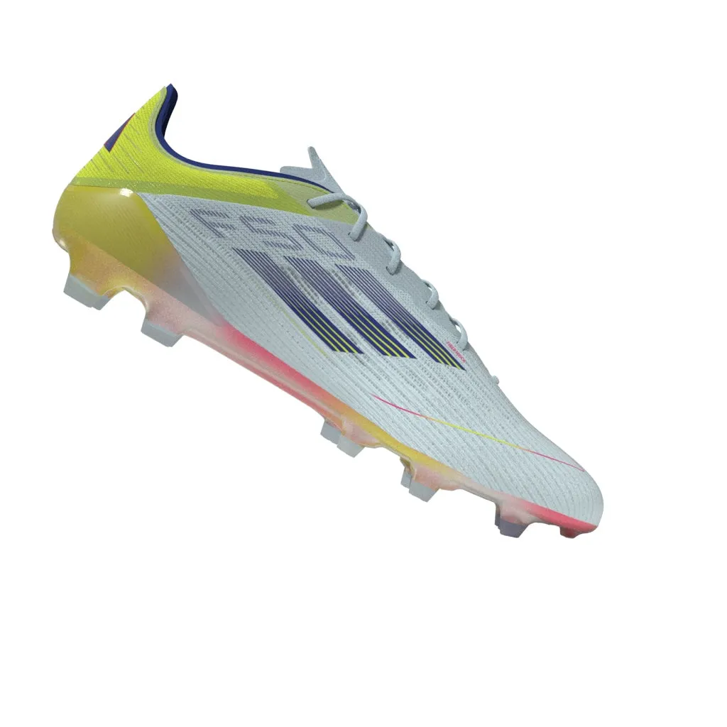 adidas F50 Elite FG Firm Ground - White/Blue/Sesoye