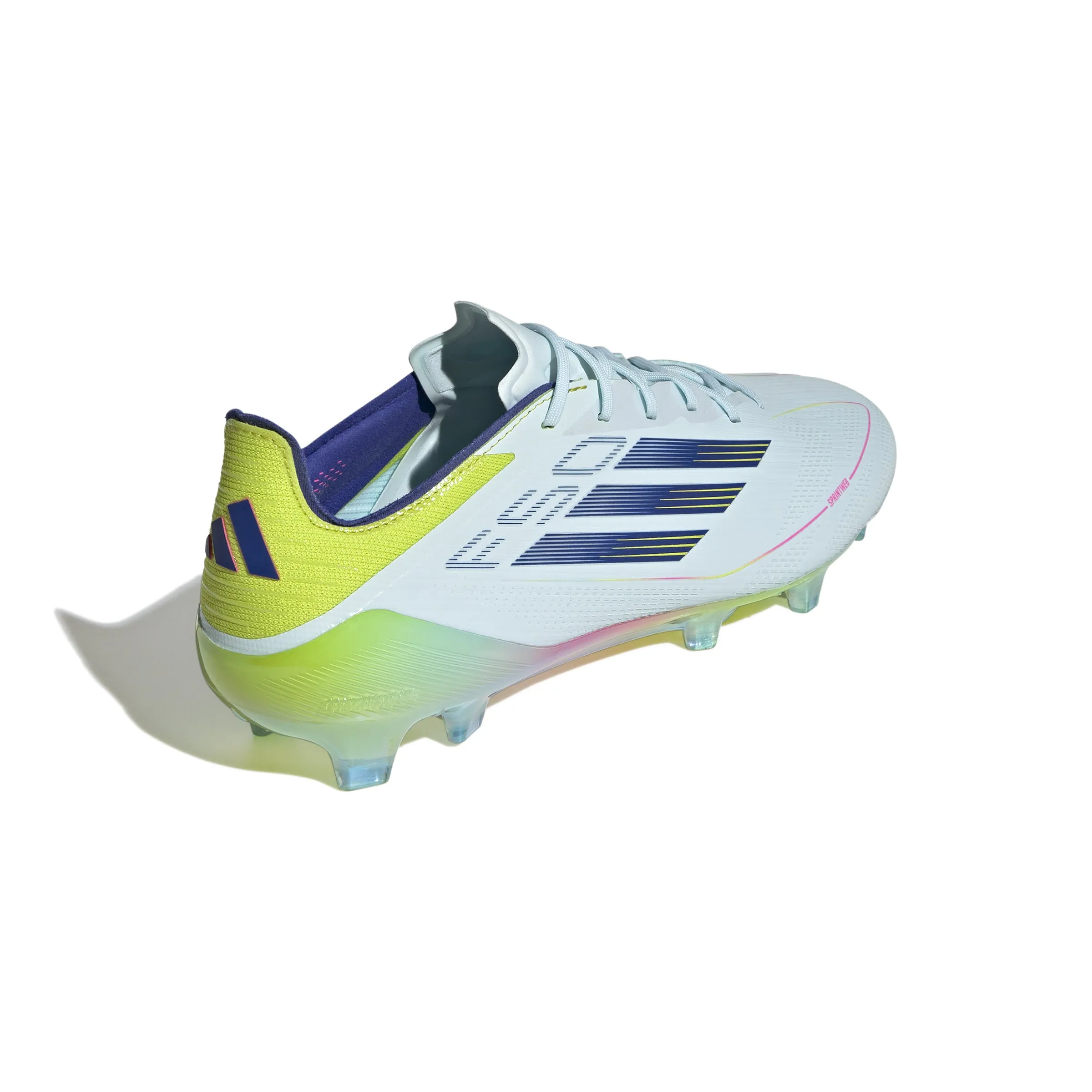 adidas F50 Elite FG Firm Ground - White/Blue/Sesoye