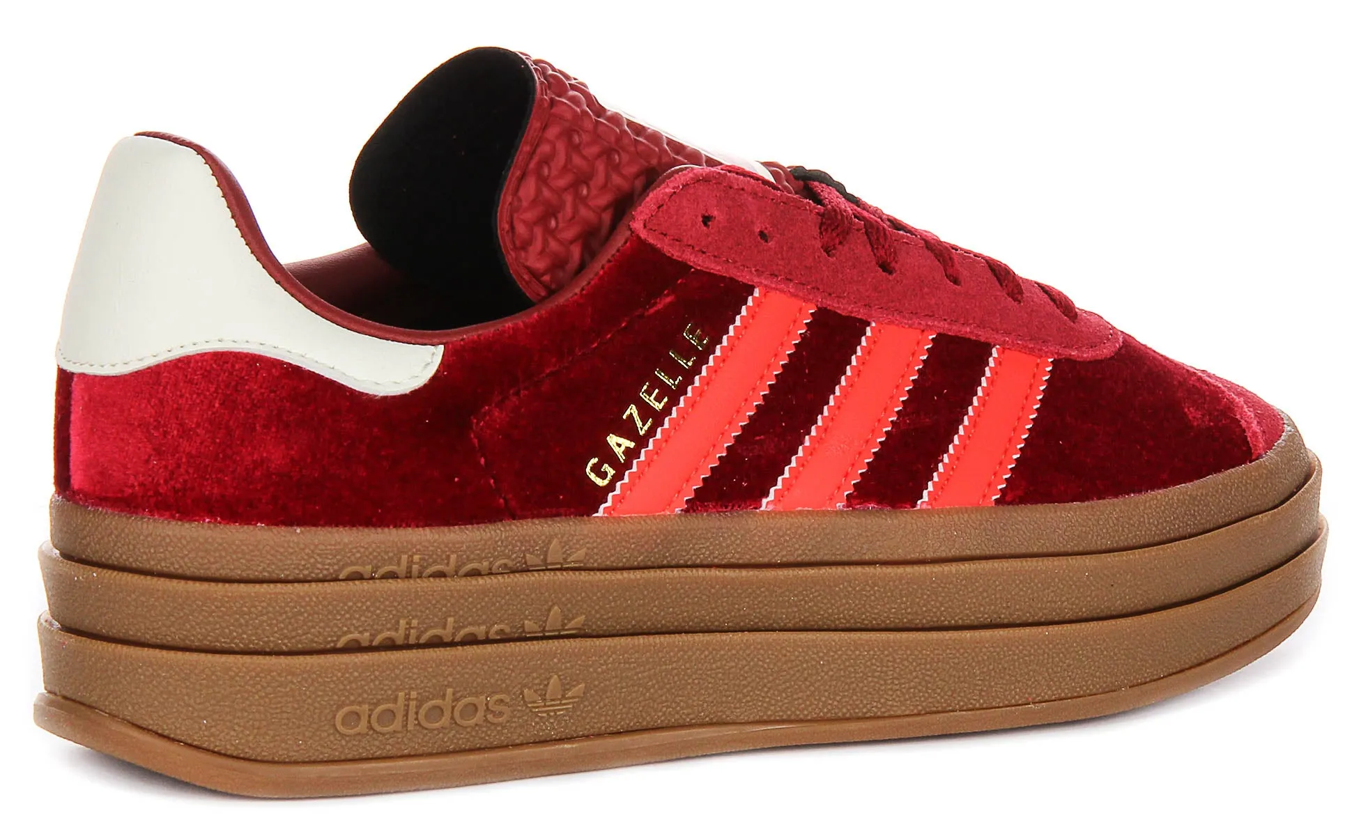 Adidas Gazelle Bold W In Red For Women Shoes Adidas