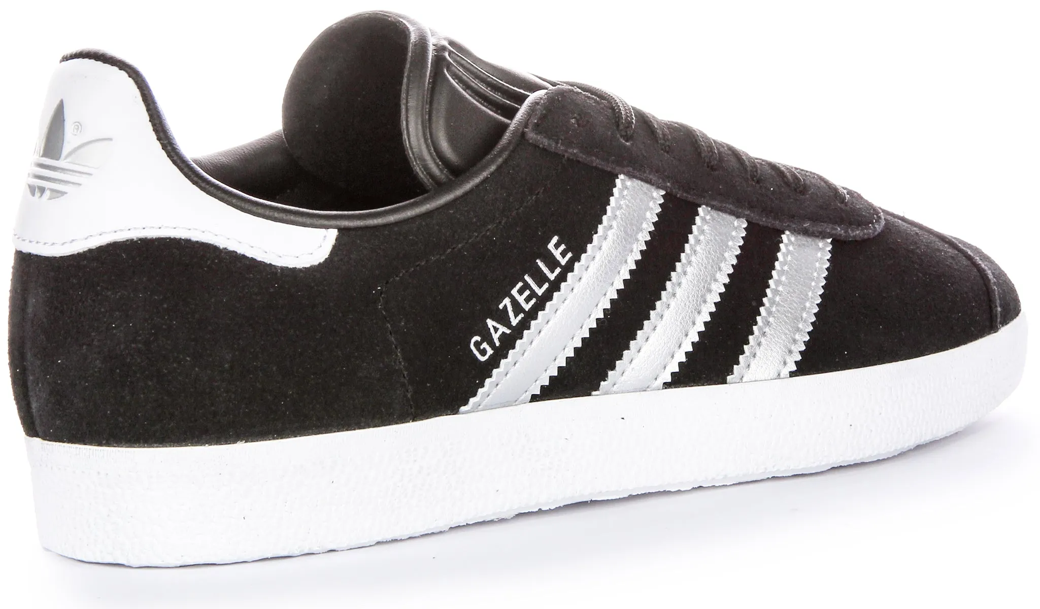 Adidas Gazelle In Black Silver For Women Shoes Adidas