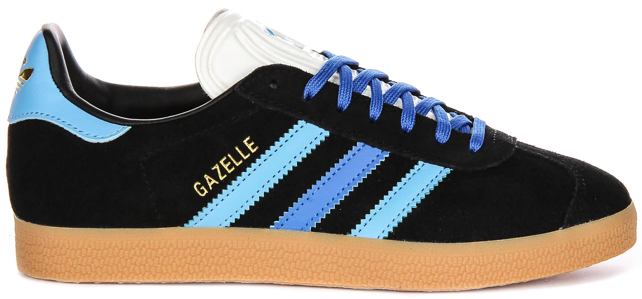 Adidas Gazelle W In Black Blue For Women Shoes Adidas