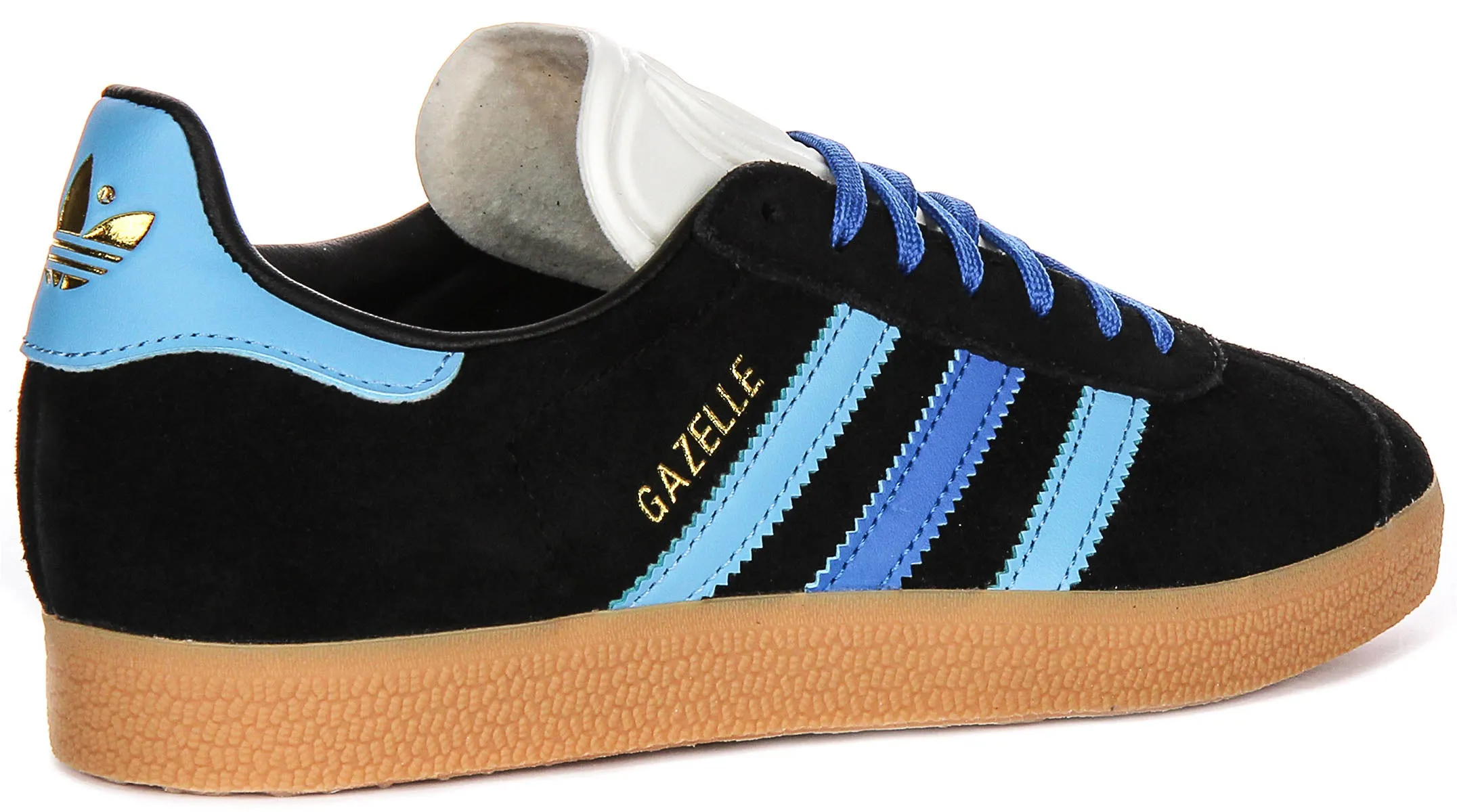 Adidas Gazelle W In Black Blue For Women Shoes Adidas