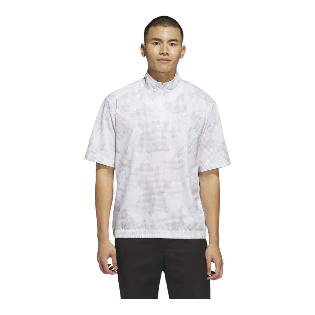 adidas Go-to DWR Short Sleeve Half-Zip Golf Pullover JF4913