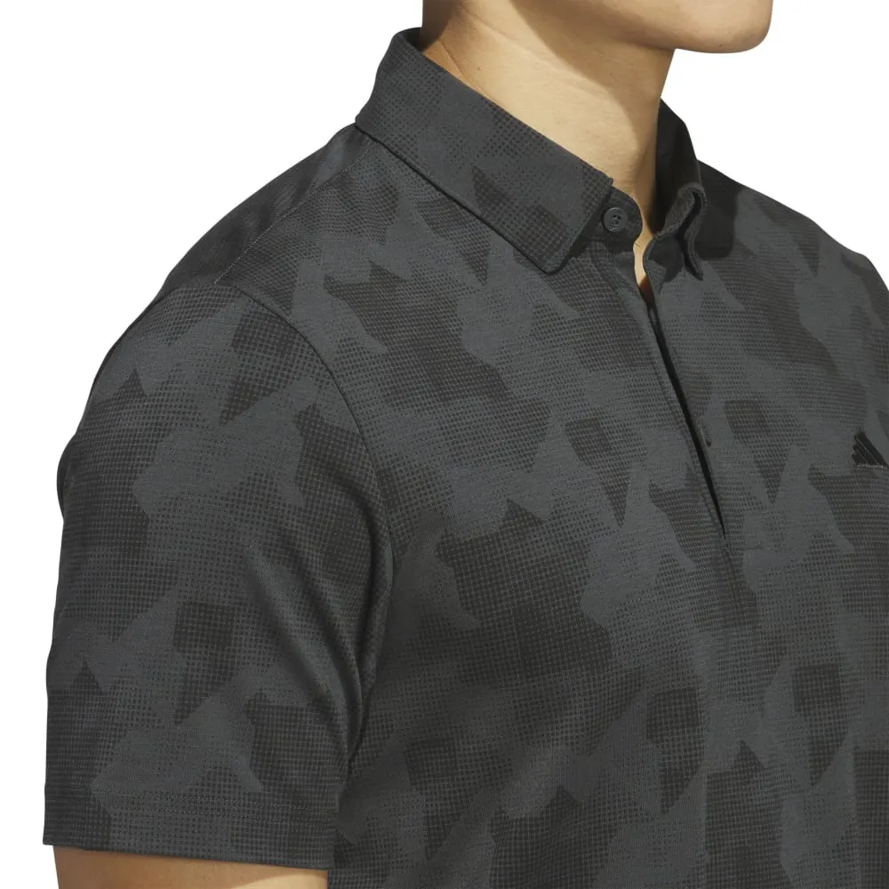 adidas Go-To Printed Golf Polo Shirt JM5596