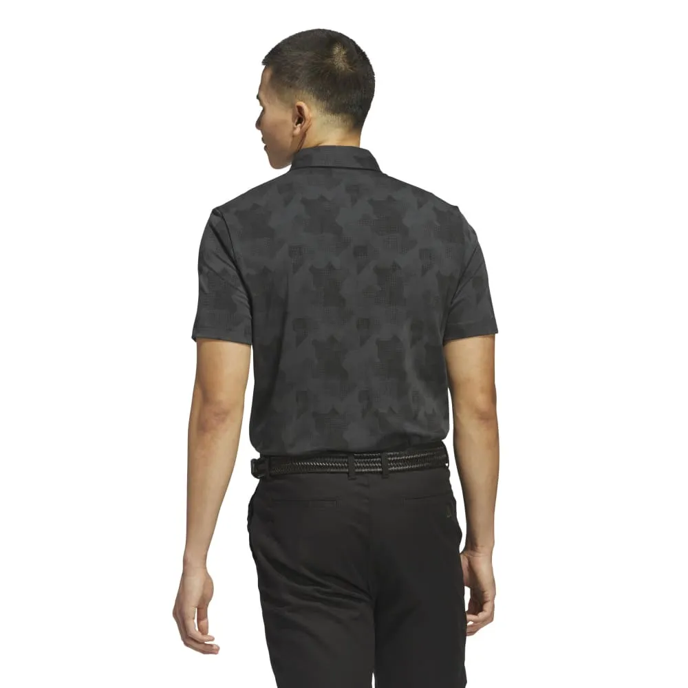 adidas Go-To Printed Golf Polo Shirt JM5596