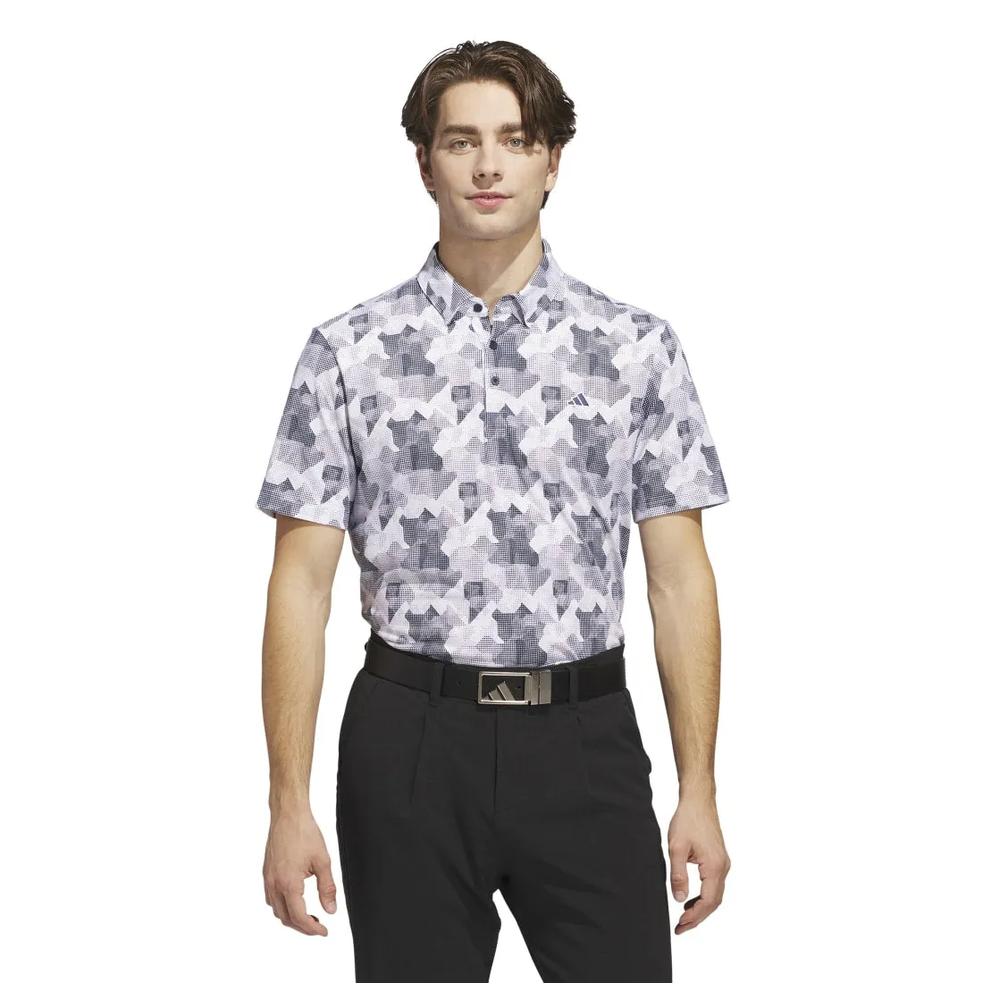 adidas Go-To Printed Golf Polo Shirt JP2366