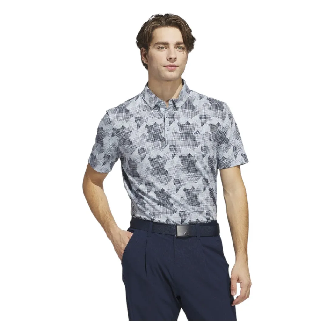 adidas Go-To Printed Golf Shirt JP0471