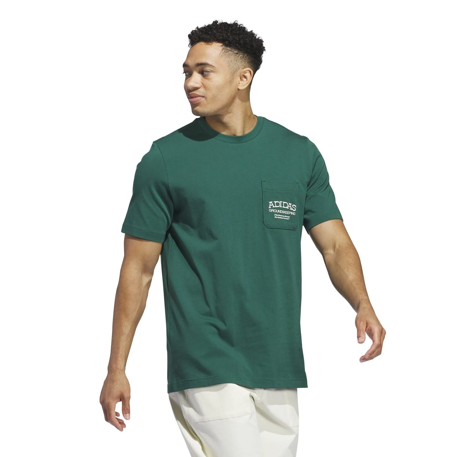 adidas Groundskeeper Graphic Pocket Tee IS3271