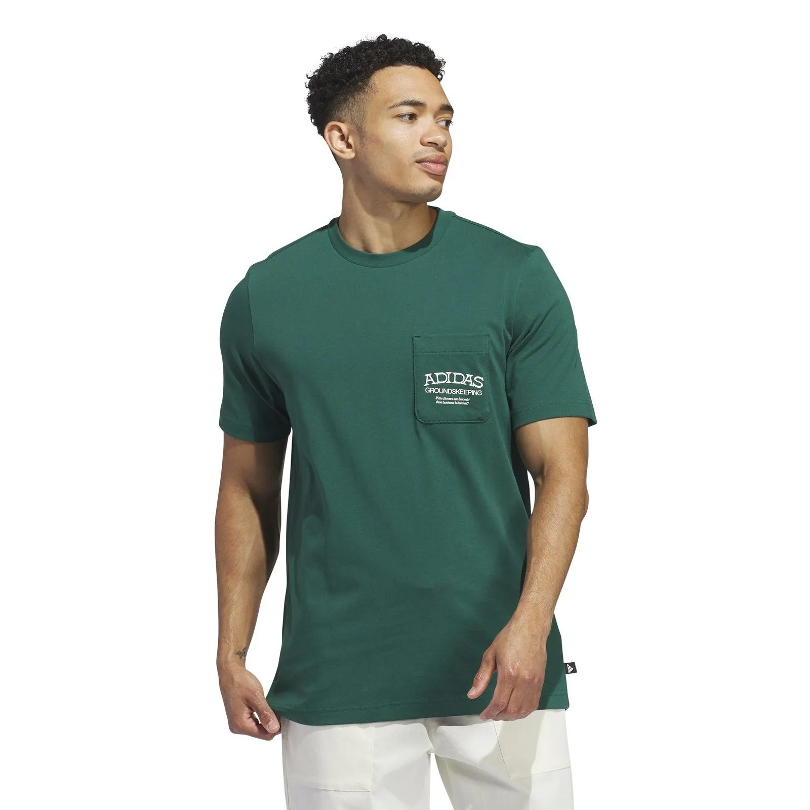 adidas Groundskeeper Graphic Pocket Tee IS3271