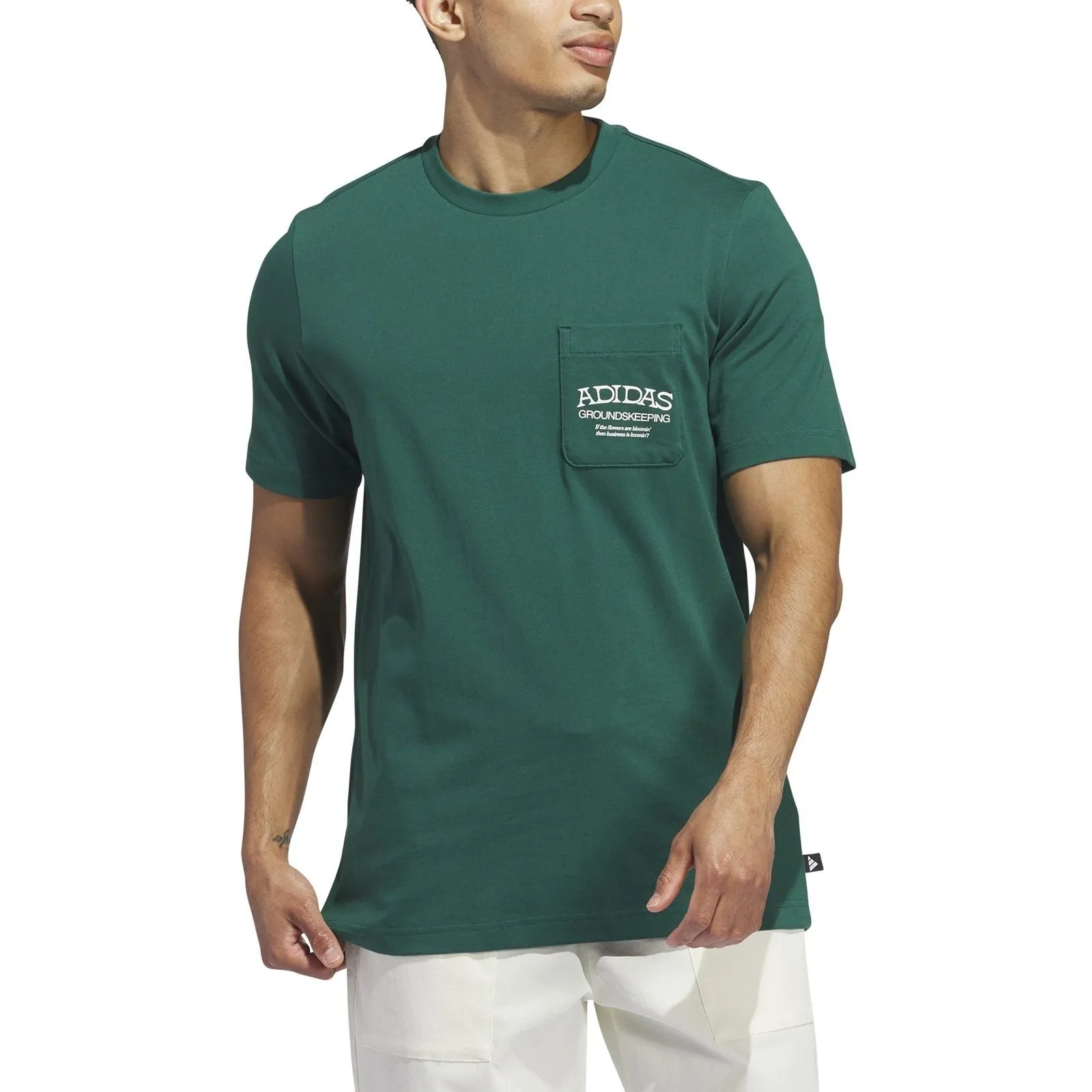 adidas Groundskeeper Graphic Pocket Tee IS3271
