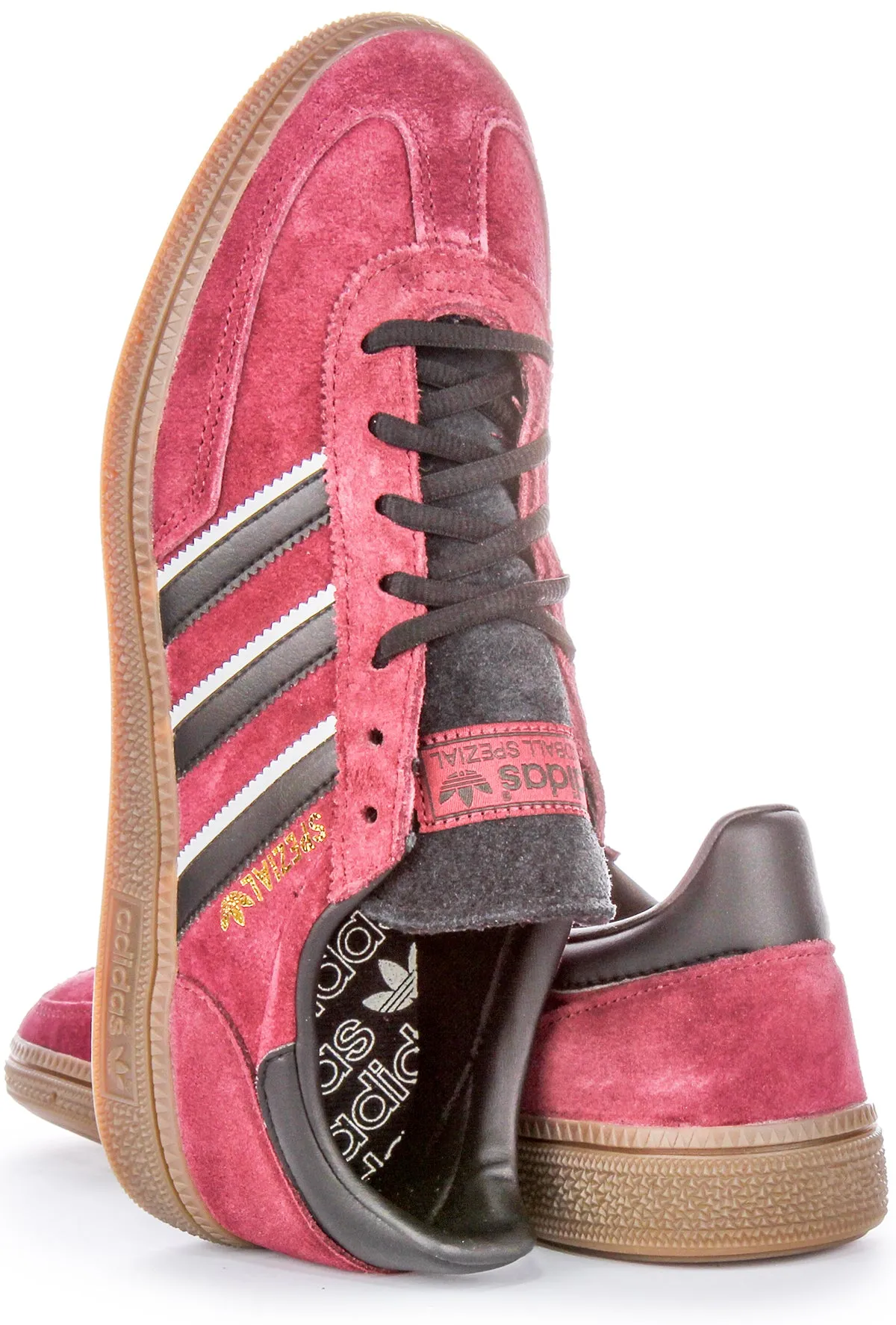 Adidas Handball Spezial In Maroon Black For Men Shoes Adidas