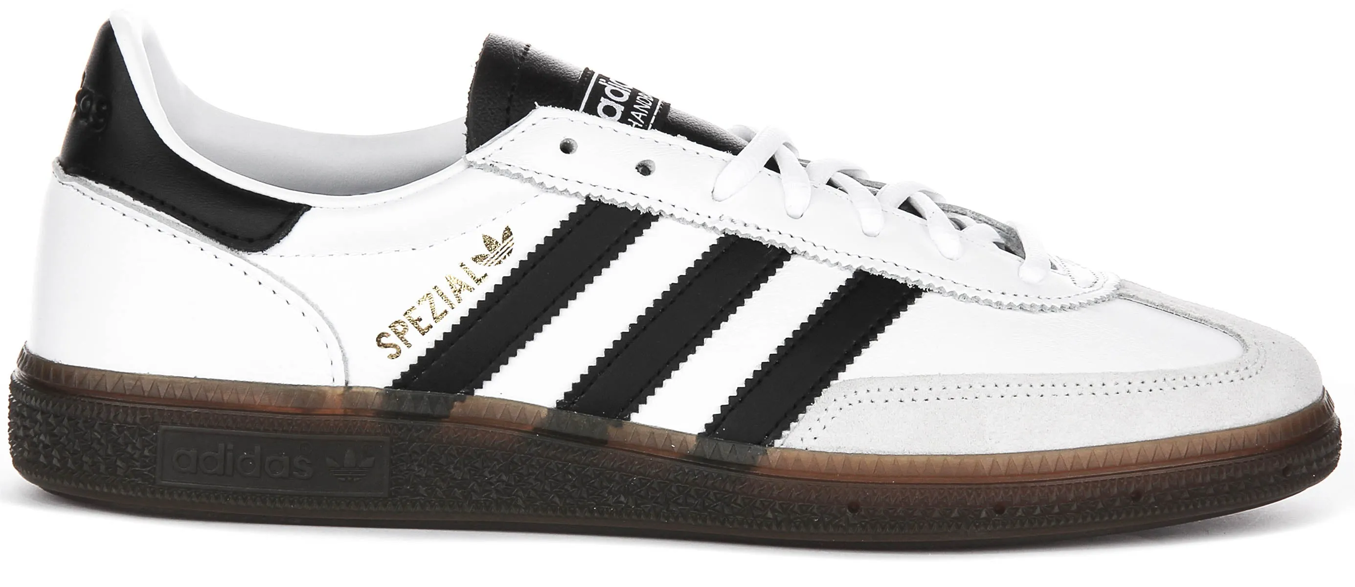 Adidas Handball Spezial In White Black Leather Shoes Adidas