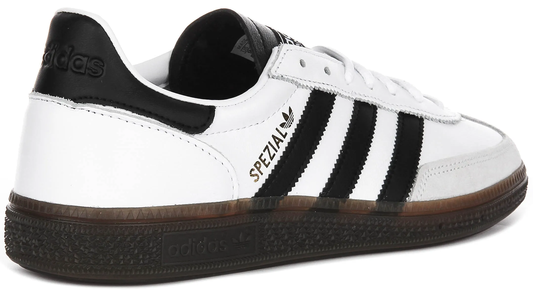 Adidas Handball Spezial In White Black Leather Shoes Adidas
