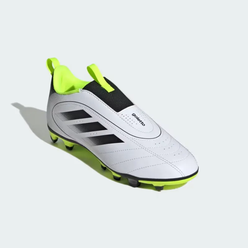adidas Junior Goletto IX Laceless Firm/Multi-Ground Cleats