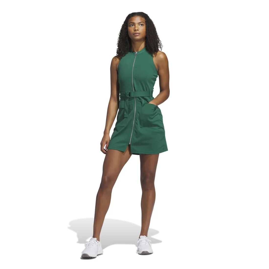 adidas Ladies Go-To Sleeveless Zip Golf Dress IM5559