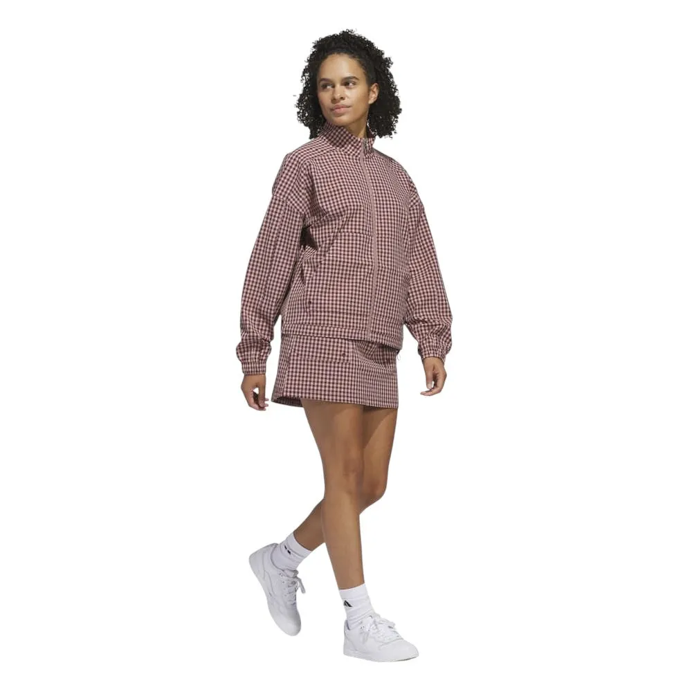 adidas Ladies Ultimate365 Gingham Golf Jacket JE9947