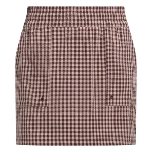 adidas Ladies Ultimate365 Gingham Golf Skirt JE9926