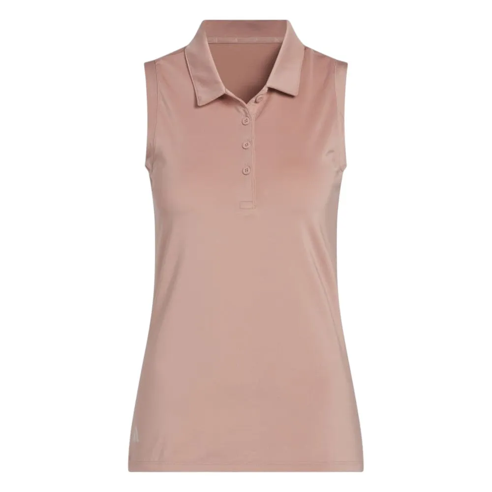 adidas Ladies Ultimate365 Solid Sleeveless Golf Polo Shirt JJ4409