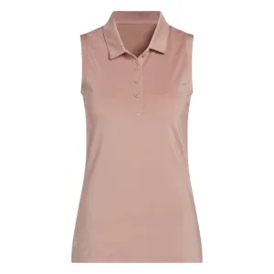 adidas Ladies Ultimate365 Solid Sleeveless Golf Polo Shirt JJ4409