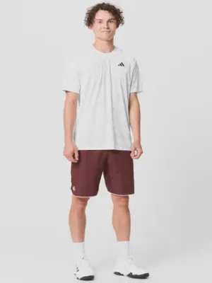 Adidas Men's Spring Club Graphic Top- White Clothing Adidas Men