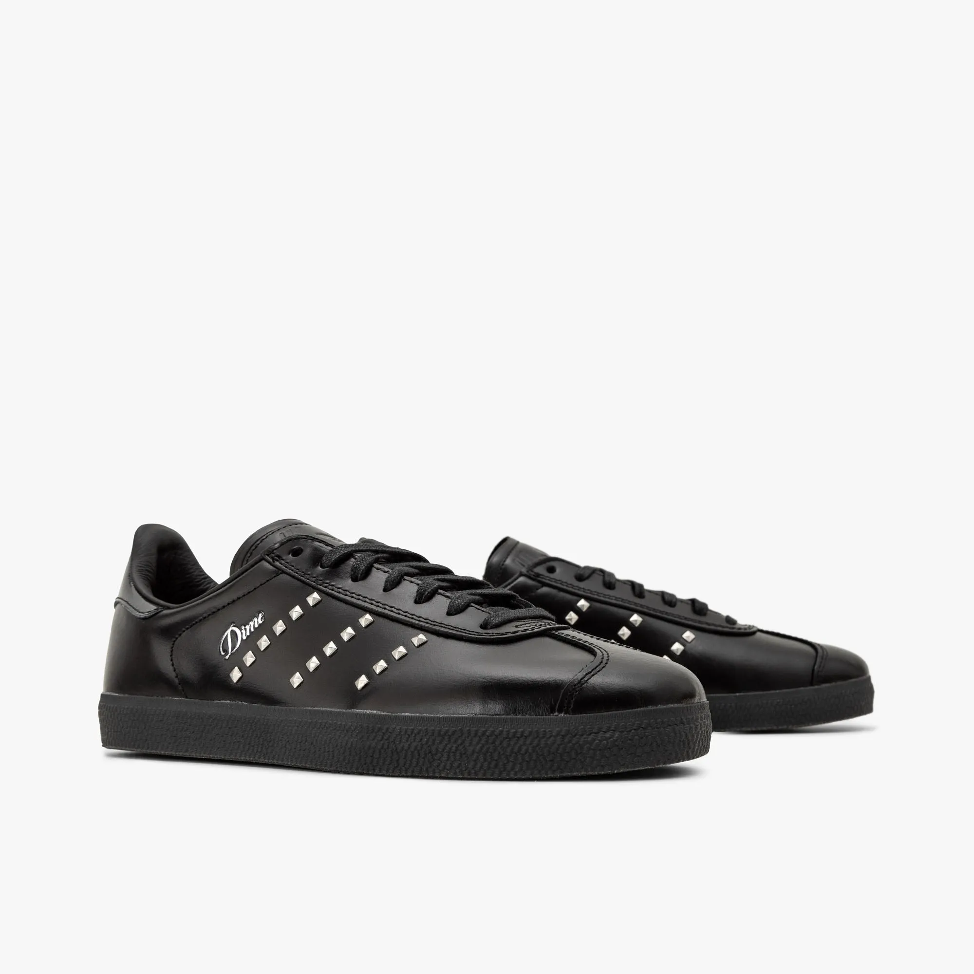 adidas Originals x Dime Gazelle ADV / Core Black / Silver Metallic - Carbon